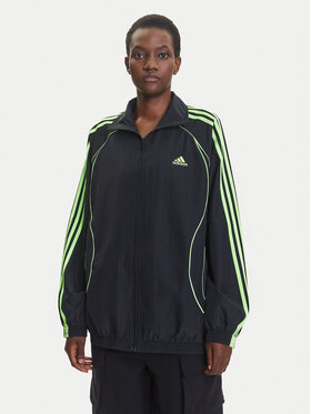 adidas adidas Bluză Teamgeist adicolor JY2585 Negru Oversize