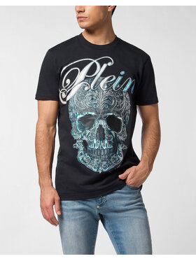 PHILIPP PLEIN PHILIPP PLEIN T-shirt 27143 Blu scuro Regular Fit