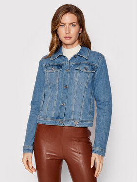 Guess Guess Džinsinė striukė W2GN25 D4MS1 Mėlyna Regular Fit