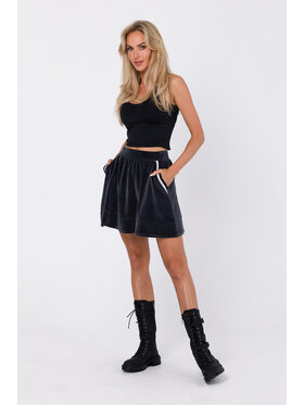 Made of Emotion Made of Emotion Spódnica M768 Szary Modern Fit