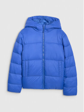 4F 4F Kurtka puchowa OUTERWEAR Niebieski Regular Fit