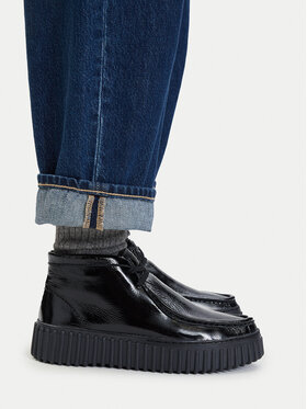 Clarks Clarks Kotníková obuv Torhill Moss 26329425 Černá