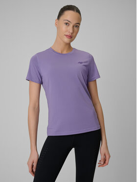 4F 4F Koszulka techniczna MULTI ACTIVE Fioletowy Regular Fit