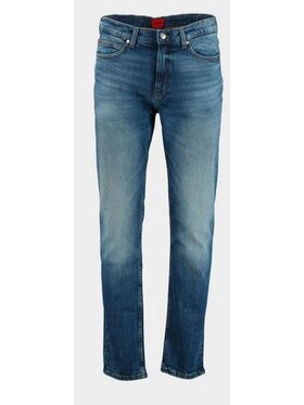 HUGO HUGO Spodnie materiałowe 50537698 10271026 423 Niebieski Slim Fit