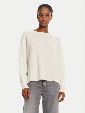 Marella Marella Džemper Tesa 2523366171 Bijela Relaxed Fit