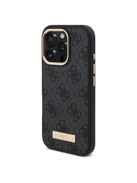 Guess Guess Etui na telefon iPhone 16 Pro Czarny