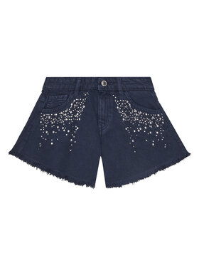 Guess Guess Дънкови шорти J5RD16 WH1T0 Тъмносин Relaxed Fit