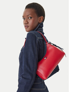 Tommy Jeans Tommy Jeans Дамска чанта Tjw City Charm Shoulder Bag AW0AW18458 Червен