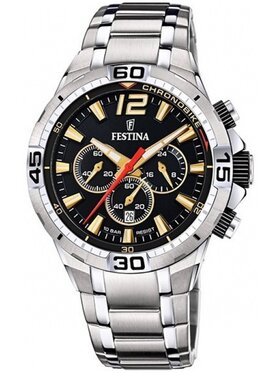Festina Festina Zegarek F20522/5 Srebrny