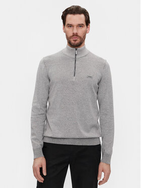 Calvin Klein Calvin Klein Džemper K10K112735 Siva Regular Fit