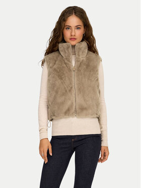 ONLY ONLY Vestă Dana 15348986 Bej Regular Fit
