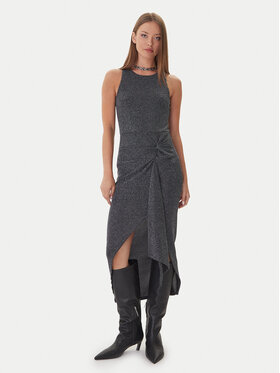 Patrizia Pepe Patrizia Pepe Коктейлна рокля 2A2990/J340-K478 Черен Regular Fit