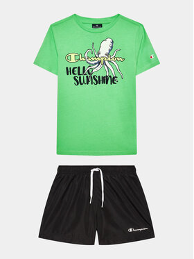 Champion Champion Набір футболка та шорти 306392 Cиній Regular Fit