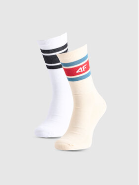 4F 4F Skarpety długie MIDSHOP ACCESSORIES Kolorowy
