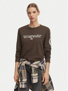 Quiksilver Quiksilver Särkpluus Standard  EQWZT03200 Pruun Regular Fit