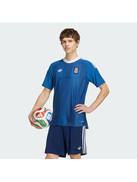 adidas adidas Koszulka techniczna 167724 Niebieski jasny Slim Fit