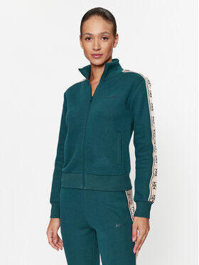 Guess Guess Majica dugih rukava V2YQ16 KB3P2 Zelena Regular Fit