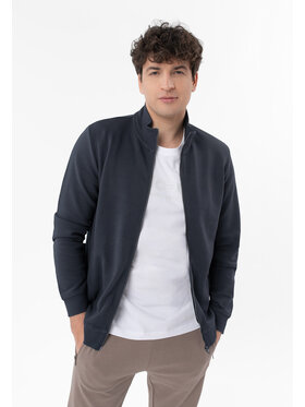 Volcano Volcano Bluza B-STRIPE Niebieski Regular Fit