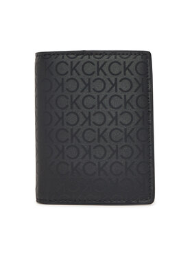 Calvin Klein Calvin Klein Portofel pentru bărbați Ck Sleek Bifold 7Cc W/Coin K50K512866 Negru
