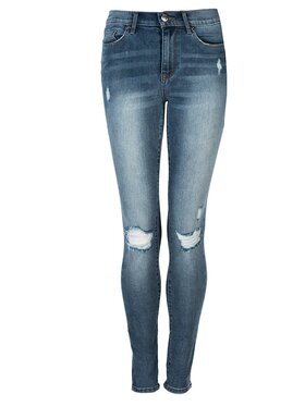 Juicy Couture Juicy Couture Jeansy JWFWB77778 Modrá Skinny Fit