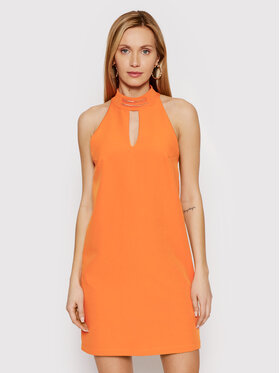 Rinascimento Rinascimento Kokteilinė suknelė CFC0107726003 Oranžinė Regular Fit