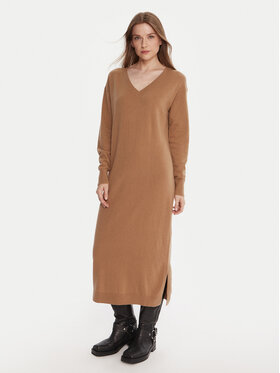 Weekend Max Mara Weekend Max Mara Kootud kleit Zenith 2525326012 Beež Regular Fit