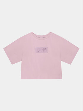DKNY DKNY Tricou D35T02 S Roz Regular Fit