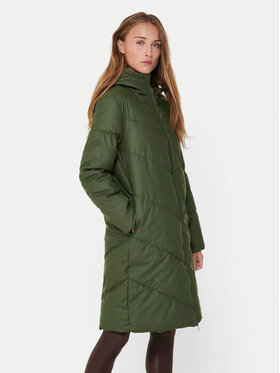 JDY JDY Geacă de iarnă 15217556 Verde Regular Fit