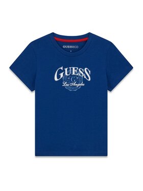 Guess Kids Guess Kids T-Shirt 185387 Niebieski Classic Fit