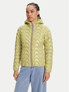 K-Way K-Way Kurtka przejściowa Lily K5126IW Zielony Regular Fit
