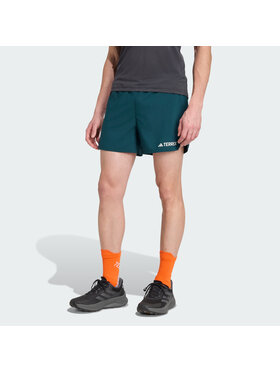 adidas adidas Szorty sportowe 140933 Zielony Regular Fit