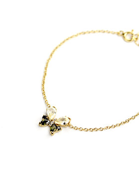Leis Leis Bracciale Farfalla Argento