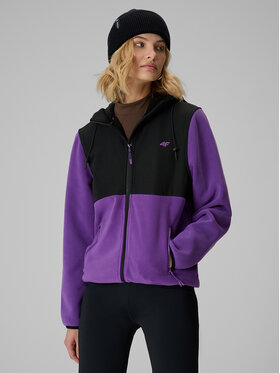 4F 4F Polar FOB Fioletowy Regular Fit