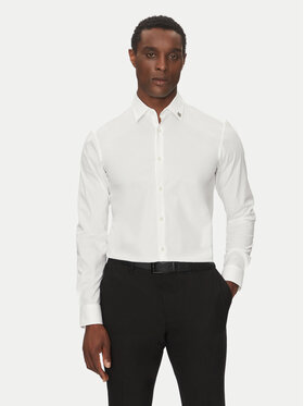 HUGO HUGO Hemd Ermo 50539307 Weiß Slim Fit