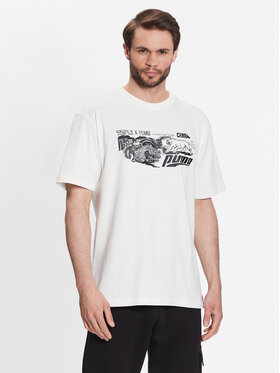 Puma Puma T-Shirt STAPLE 539935 Écru Regular Fit