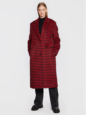 N°21 N°21 Prijelazni kaput 22I N2M0 N021 3001 Crvena Regular Fit