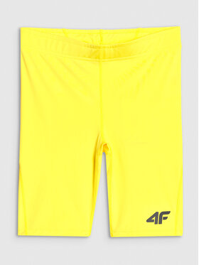 4F 4F Kolarki NOS Żółty Slim Fit