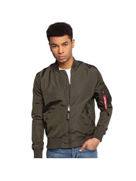 Alpha Industries Alpha Industries Kurtka przejściowa Ma-1 TT Szary Classic Fit