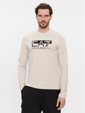 EA7 Emporio Armani EA7 Emporio Armani S dlouhým rukávem 6RPT64 PJ03Z 1716 Écru Regular Fit