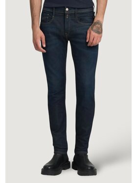 REPLAY REPLAY Jeansy ANBASS SLIM Niebieski Slim Fit