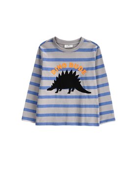 Coccodrillo Coccodrillo Longsleeve ZC6143101WBK-019 Szary Regular Fit