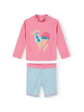 minoti minoti Strój kąpielowy 30SWIM105 Różowy