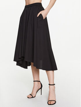 MICHAEL Michael Kors MICHAEL Michael Kors Midi sukňa MS3709KF4C Čierna Regular Fit