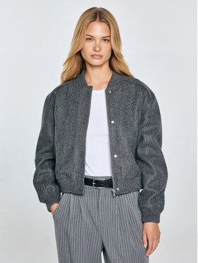 BIG STAR BIG STAR Kurtka bomber JOESIE_902_130 Szary Basic Fit