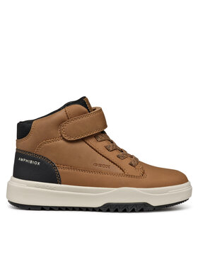 Geox Geox Gležnjarji J Bunshee Boy B Abx J16FMA 0ME32 CR69B S Rjava