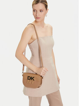 DKNY DKNY Torbica Echo Sm Flap Cbody R42EKE28 Smeđa