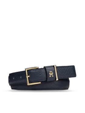 Tommy Hilfiger Tommy Hilfiger Дамски колан Th Casual Mono 3.0 AW0AW15382 Тъмносин