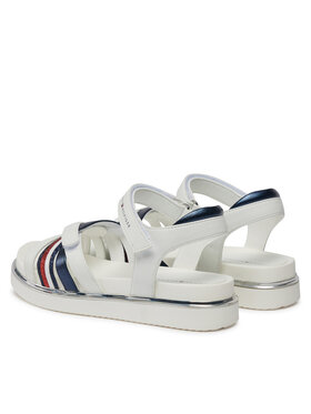 Tommy Hilfiger Sandale Velcro Sandal T3A2-33240-0273 S Bijela