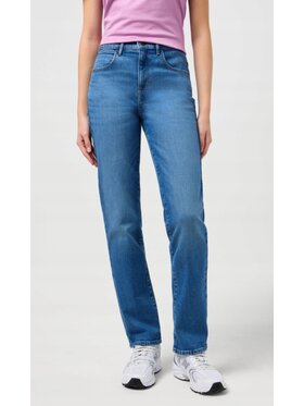 Wrangler Wrangler Jeansy Straight 658 Niebieski Straight Fit