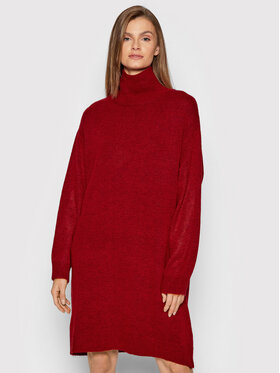 NA-KD NA-KD Džemper haljina 1100-004521-4046-003 Crvena Regular Fit